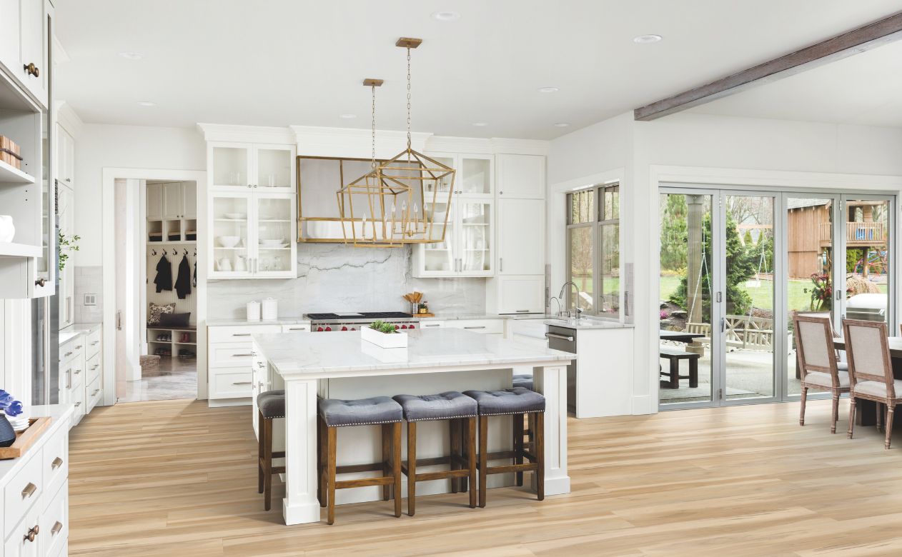 kitchen flooring at Feasterville Floor & Home