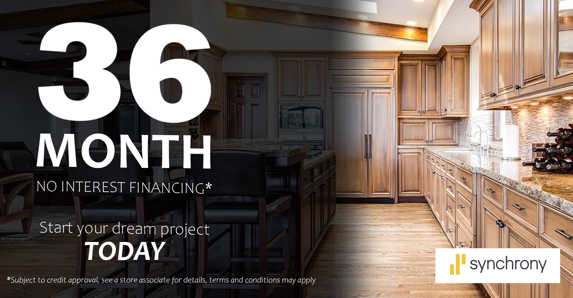 Syncrony financing for your new floor