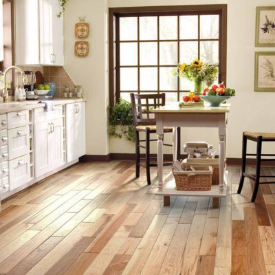 hardwood flooring in a rustic Feasterville kitchen